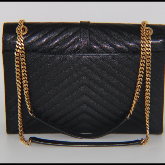 YSL CLASSIC LARGE MONOGRAM ENVELOPE BAG - Picture 3 of 15